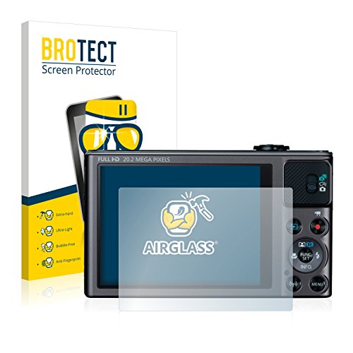 BROTECT Protector Pantalla Cristal Compatible con Canon PowerShot SX620 HS Protector Pantalla Vidrio - Dureza Extrema, Anti-Huellas, AirGlass