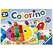 Ravensburger Kinderspiele 20832 - Colorino - Kinderspiel zum Farbenlernen, Mosaik Steckspiel, Spielzeug ab 2 Jahre