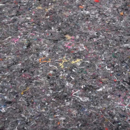 vidaXL Rutschfeste Malervliese 2 Stk. 25 m 180 g/m² Grau, Schutzvlies, Vlies Anti-Rutsch, Bodenschutz Malervlies, Abdeckvlies, Malerabdeckvlies