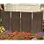 Suncast 4 Freestanding Wicker Resin Reversible Panel Outdoor Screen Enclosure, Brown, 23"