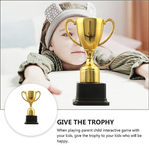 Toddmomy 1 PC Plástico Troféu Mini Troféu Modelo Brinquedos Prêmios Modelo De Brinquedo Mini Troféus