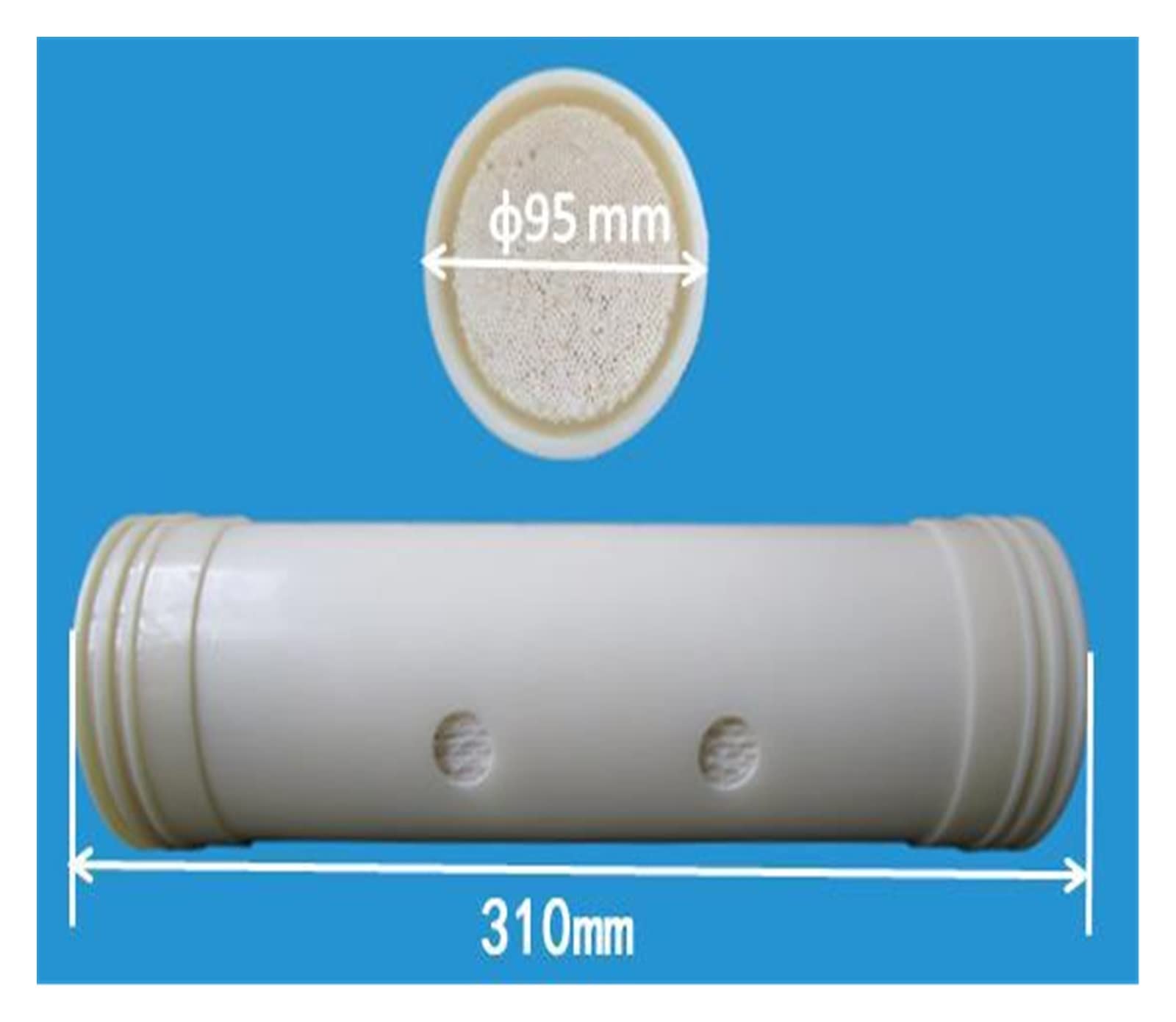 Wasser Filtersystem Trinkwasser, Ultrafiltrationsmembran, Hohlfaser-Wasserfilter, Filterelement, Wasserhahnfilter, Ersatz des Wasserfilters(95X310)