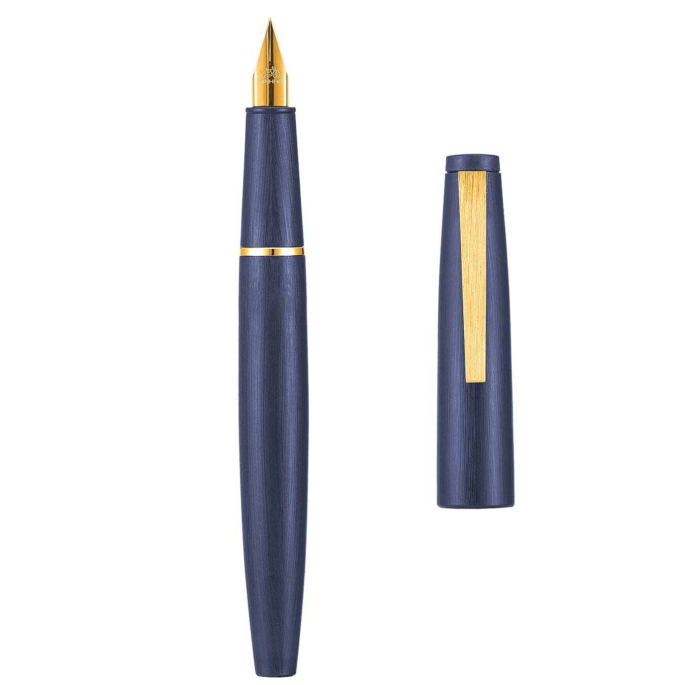 Amazon.com : Jinhao 80 Brushed Carbon Fiber Fountain Pen Extra