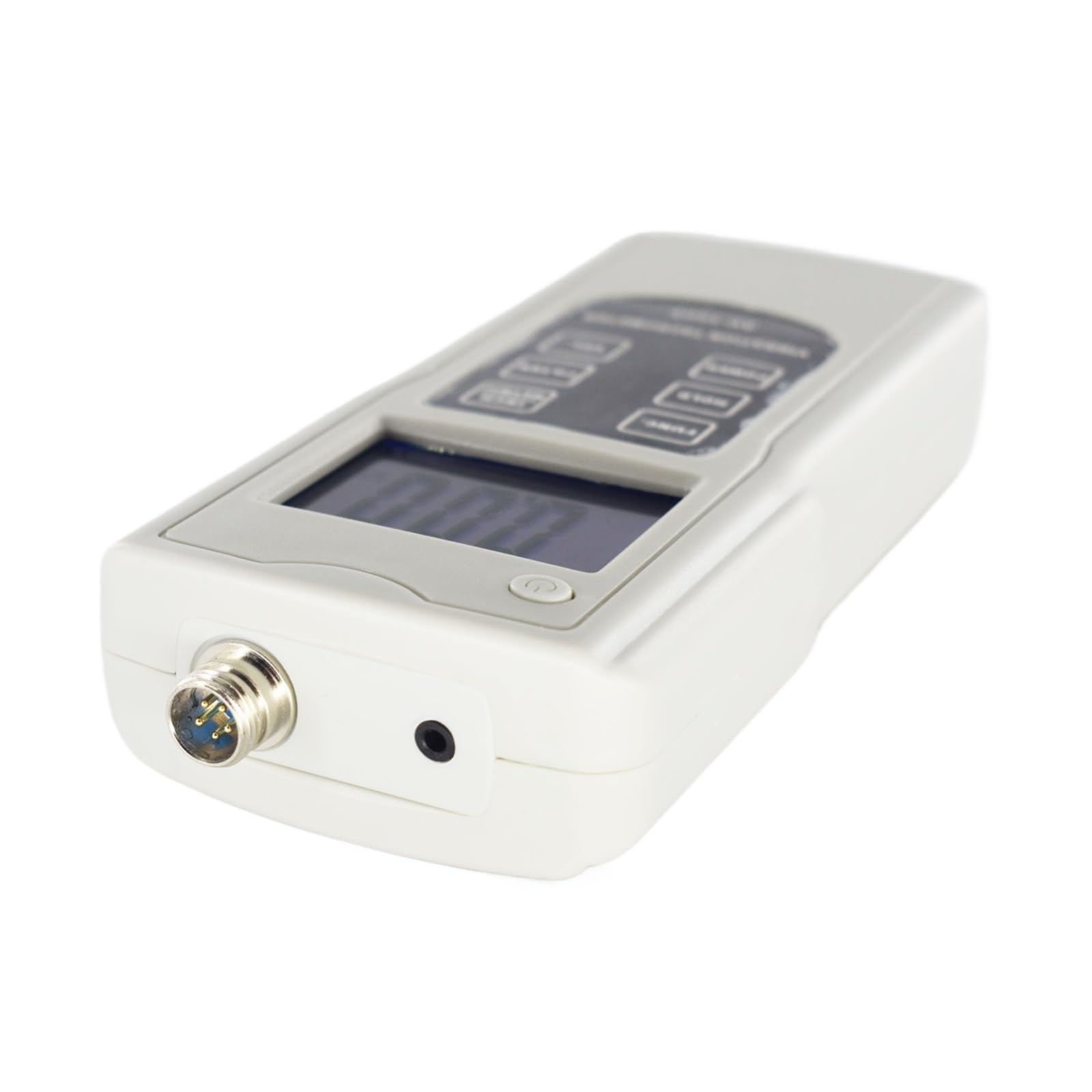 Medidor de vibración digital, tacómetro de vibración digital portátil AV-160T, puede medir la tasa de rotación RPM y frecuencia Hz, medición de desplazamiento de velocidad,