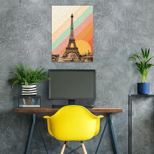 Puzzle 500 pièces Ravensburger 'arc en ciel de Paris - vue 7