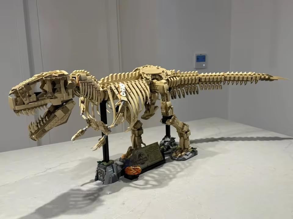Amazon.co.jp: zmart MOC ティラノサウルス・レックス 化石 骨格模型