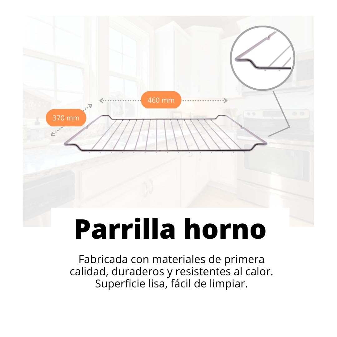 Recamania®- Griglia Ripiano per Forno 370x460 mm.