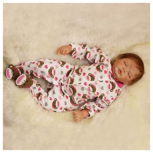 Nicery B153 - Muñeca de bebé de silicona, suave simulación, 50 - 55 cm, regalo para amigos, regalo magnético, boca realista, juguete para niño