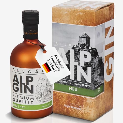 AlpGin 'Heu' - Gin aus dem Allgäu 44% Vol. 500 ml