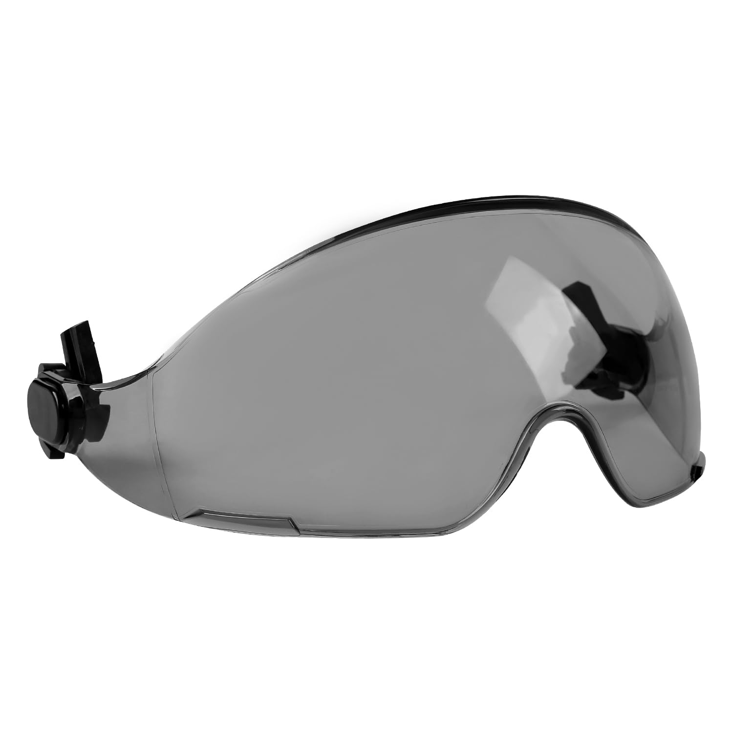 UM ULTRAMAXXHard Hat Safety Helmet with Replacement Visor, Smoke for Anti-UV Protection, Clear for Lasting Clarity - Quick Installation - Available in Two Color