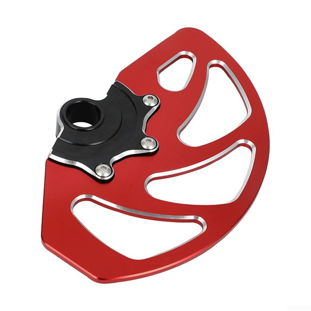 Protection de disque de frein avant CNC 6061, alliage d'aluminium anodisé contre la boue et pour Gravel, pour Surron for Light Bee X/S (noir)