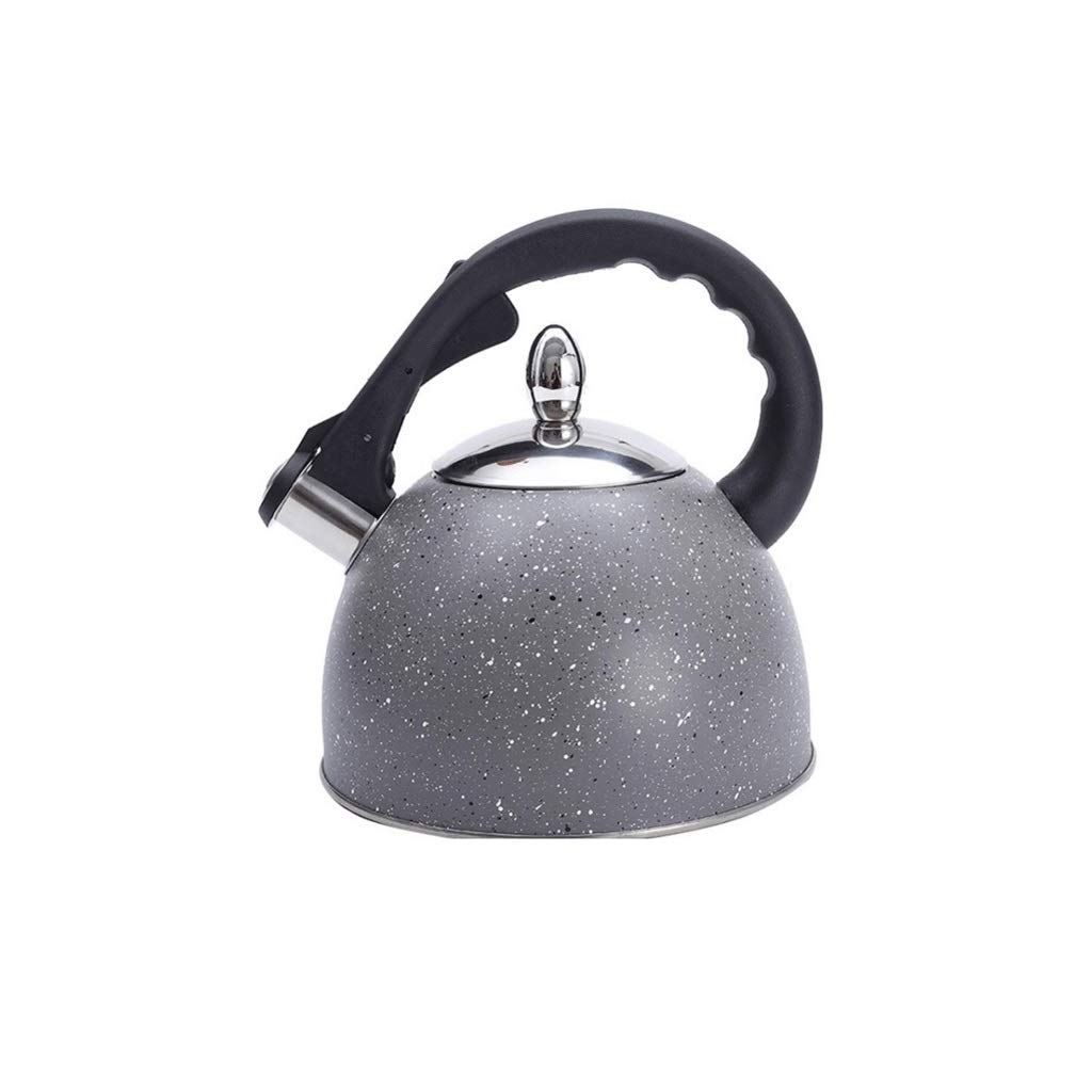 Bouilloire sifflante inox 3L pour induction et tous feux avec poignée anti-brûlure