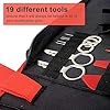 Tian 19Pcs Outils Demontage Garniture Auto Universel Car Trim Removal Tools Kit Outils de Suppression pour Voiture Porte Panneau Tableau de Bord #1