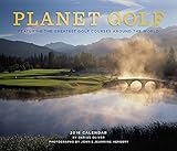 Planet Golf 2016 Wall Calendar: Featuring the Greatest Golf Courses Around the World by Darius Oliver (2015-08-11)