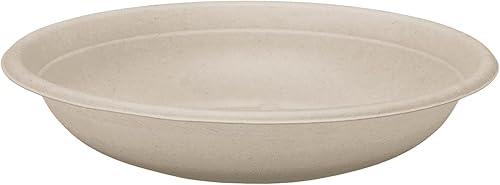 Miniatura 6 de KARAT EARTH PFAS - Tazón redondo de bagazo sin PFAS, apto para microondas y microondas, color natural, 500 unidades (24 onzas)