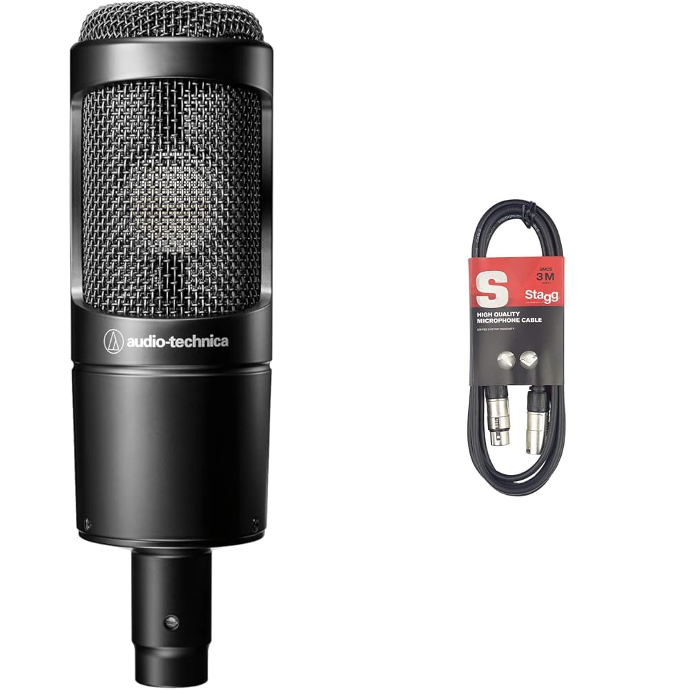 Audio-Technica AT2035 Kondensatormikrofon mit Nieren 