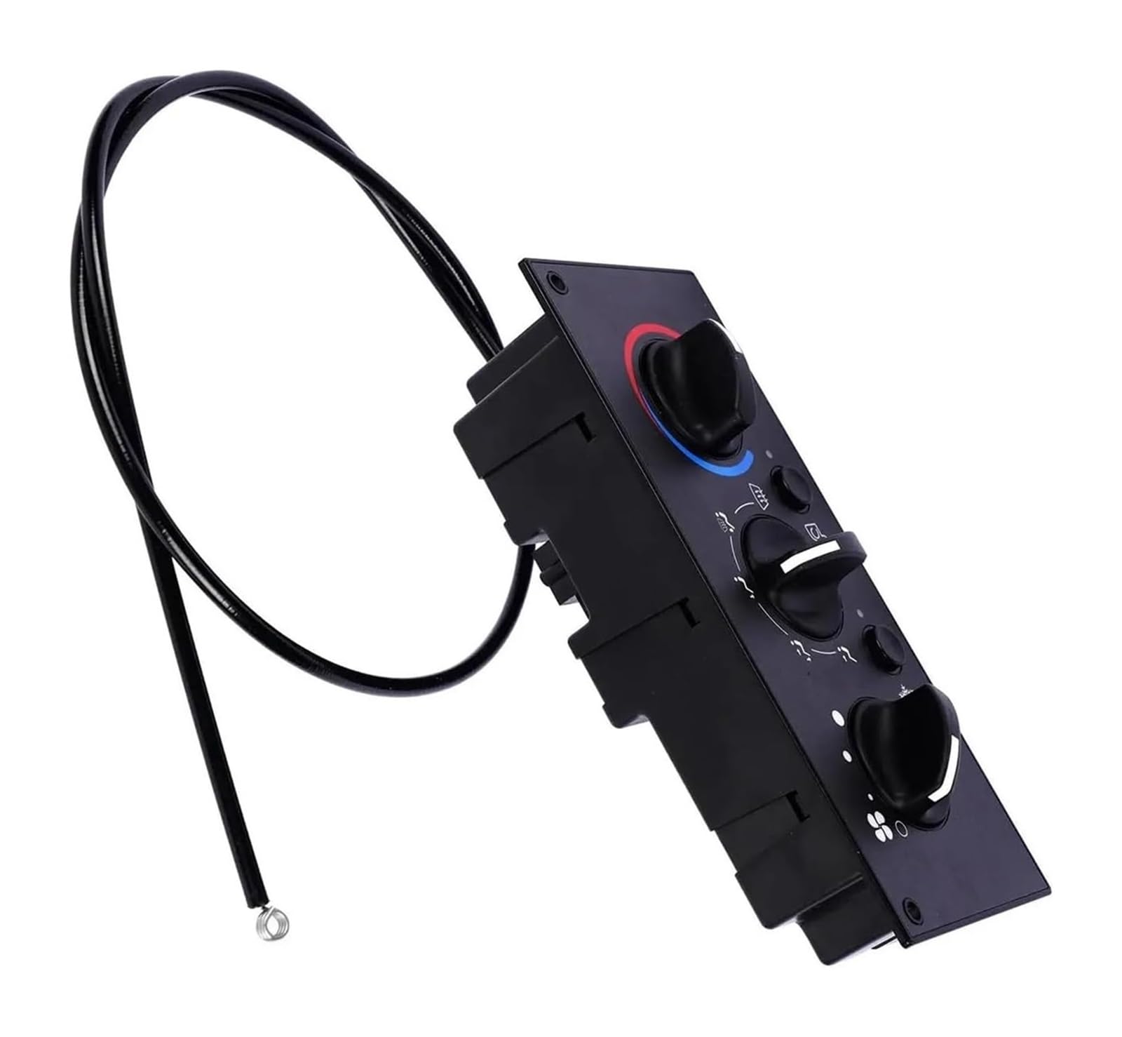 Ensamblaje Control Aire Coche Para T300 C500 W900 599-5511 AC Calentador Módulo De Control Clima Piezas Reparación Aire Acondicionado Negro