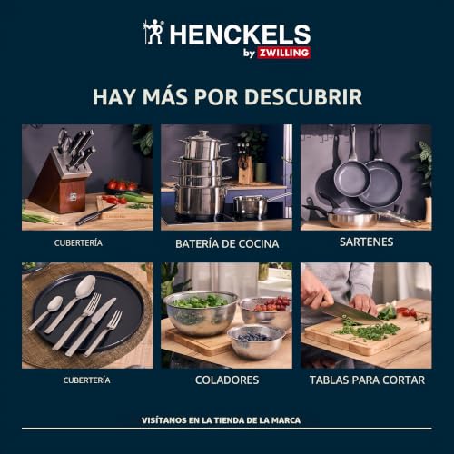 Miniatura 6 de Henckels By Zwilling Trio - Colador De Cocina 20 Cm, Acero Inoxidable