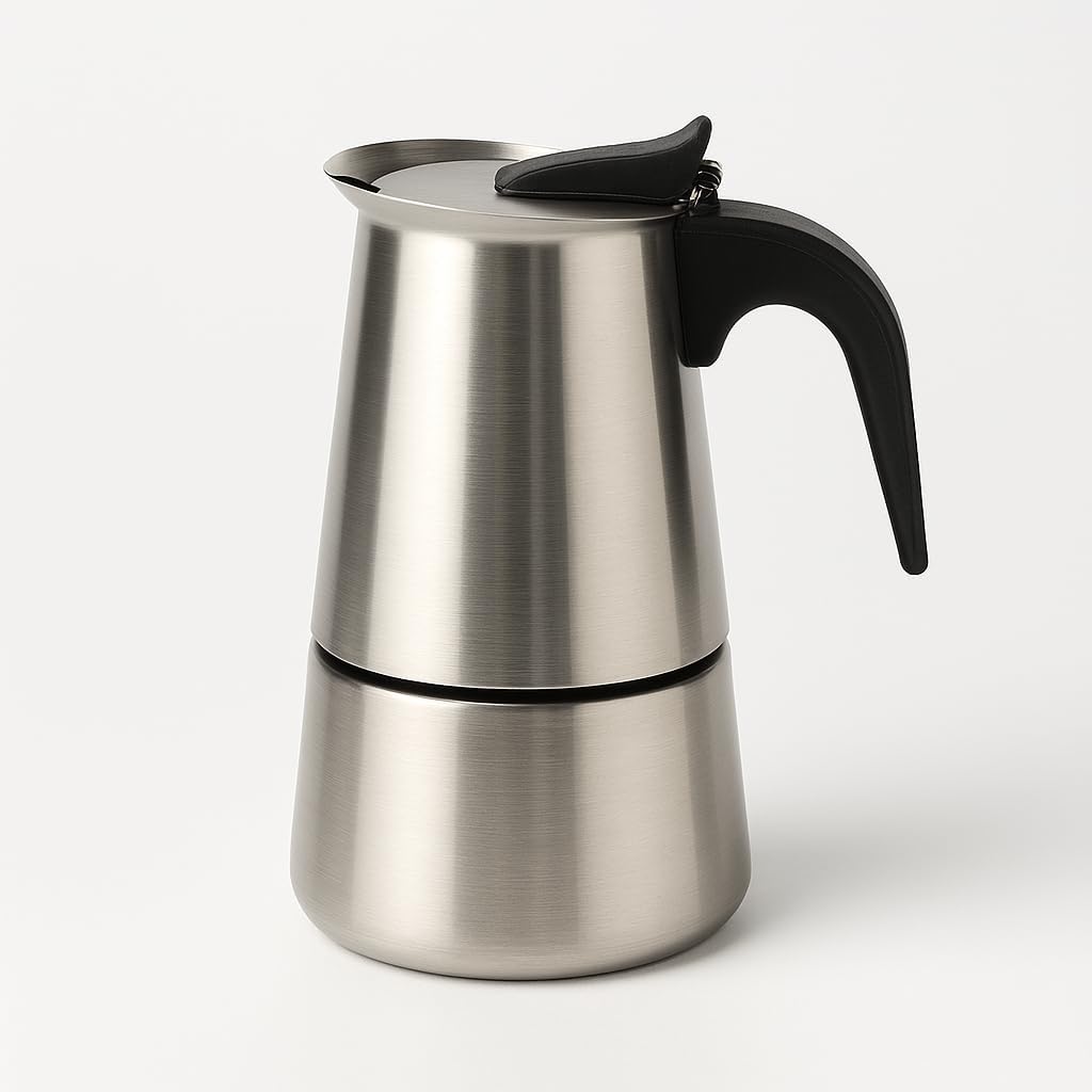Cafeteira Italiana Inox 200ml: Review Testado por 7 Dias com Café Forte