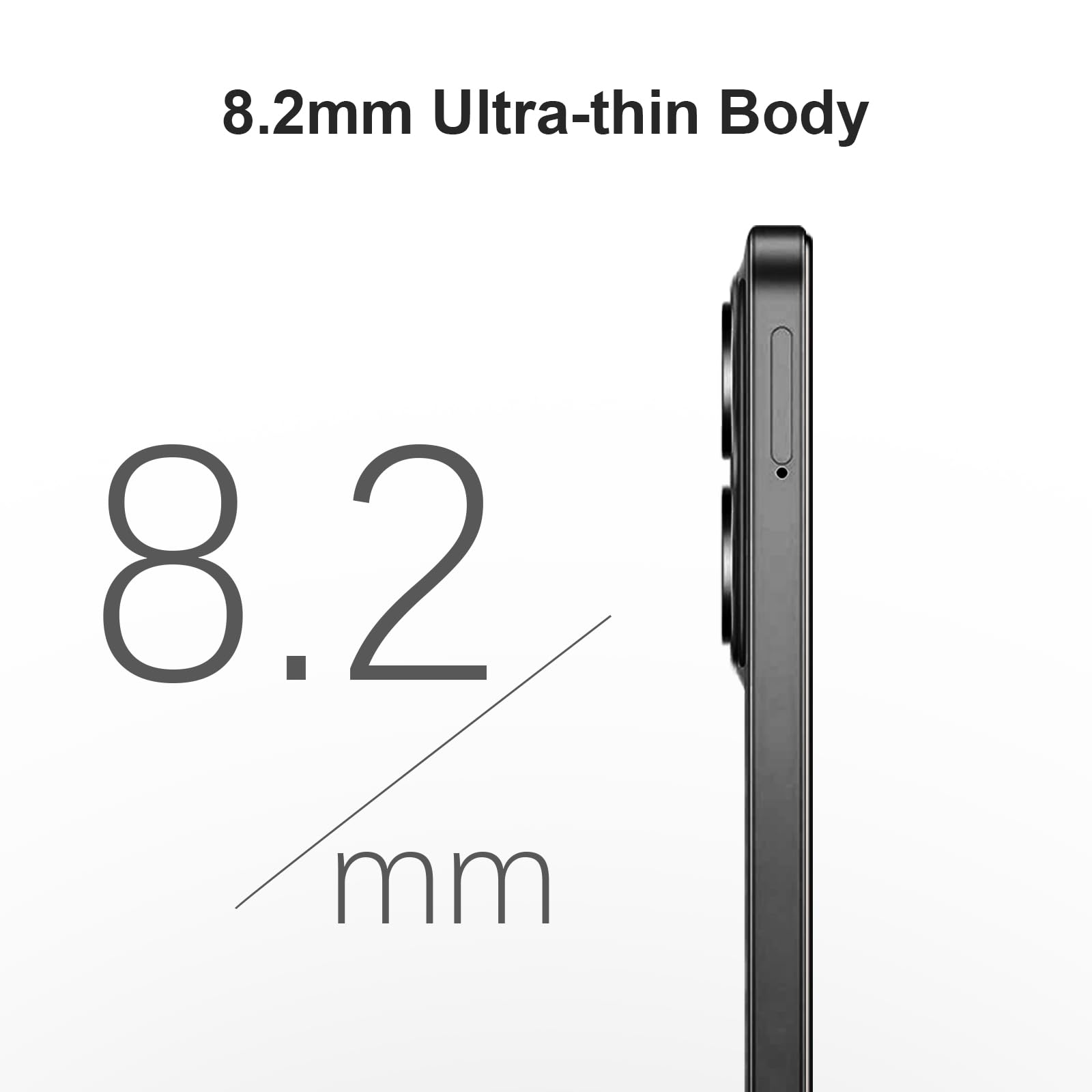 XIAOMI Redmi 15C Smartphone 2025 Nouveau - Écran 6.9" 120Hz | 50MP Double Caméra | 6000mAh | 4Go+128Go | IP64 | HyperOS 2 | Noir Minuit, Ne Comprend Pas la Batterie chargée