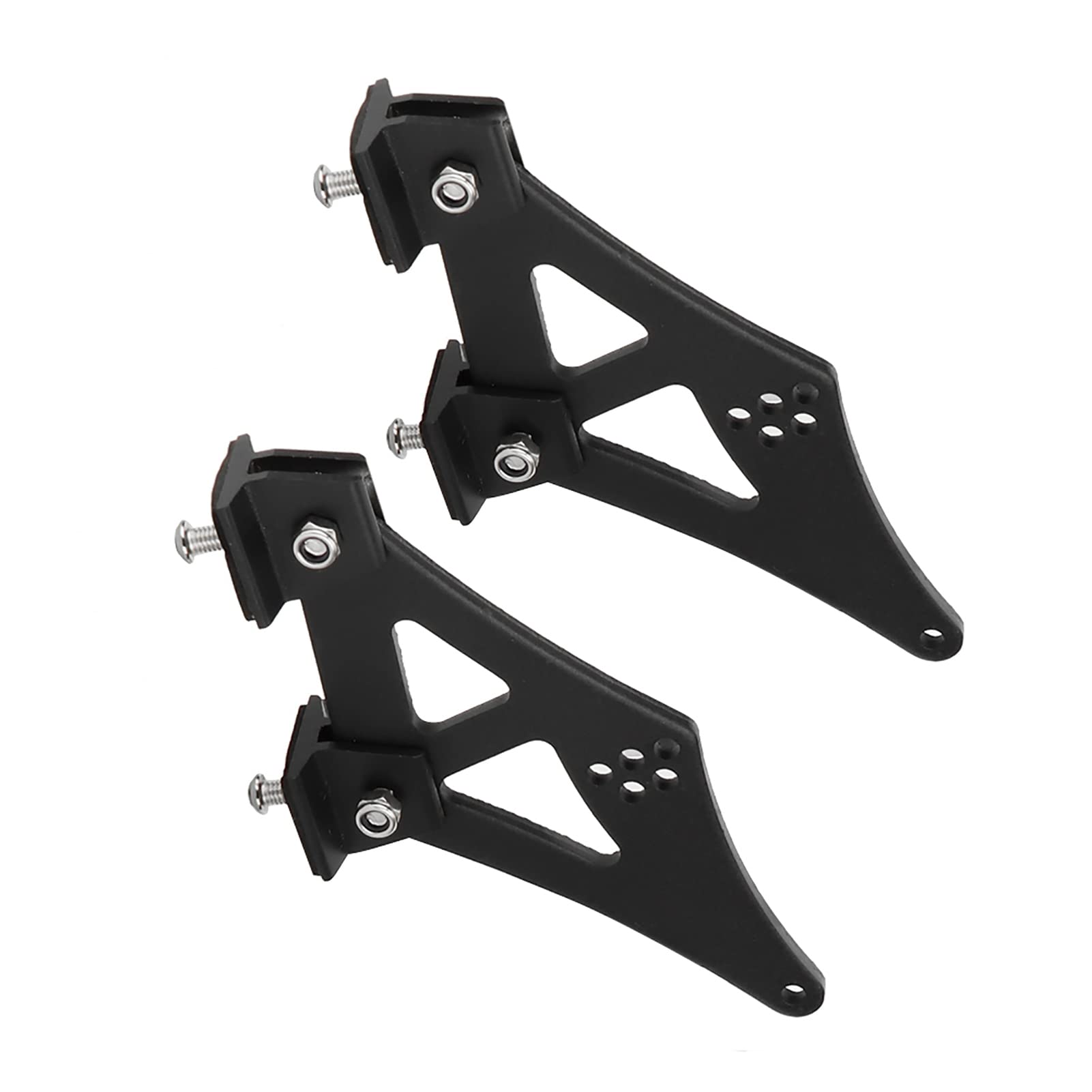 Uniwersalny Samochód CNC ze Stopu Aluminium Tylne Skrzydło Trunk Racing Tylny Spoiler Nogi Wsporniki Montażowe, Wysoka wytrzymałość, wydajność Aerodynamiczna, Łatwa Instalacja,