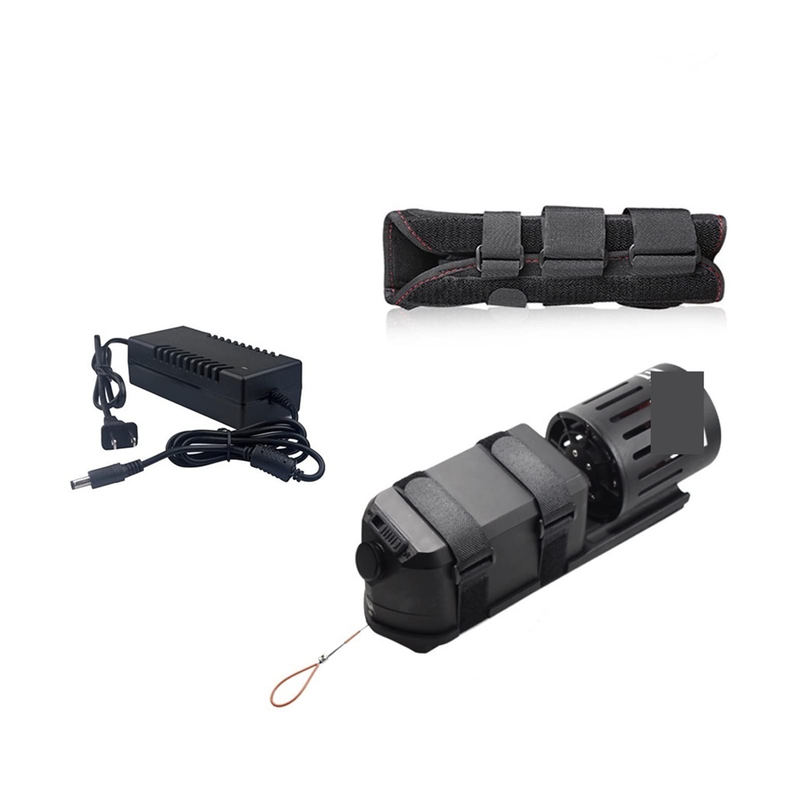 Mthckxjbsuz Black One Hand Suit Underwater Propeller, Electric Underwater Thruster Diving Booster Handheld Shooting Equipment Swimming Aircraft(Black One Hand Suit)