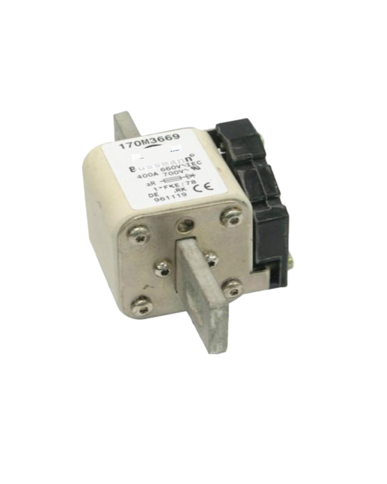 Fusible de limitation de courant rapide 170M3669 DC pour circuit électrique
