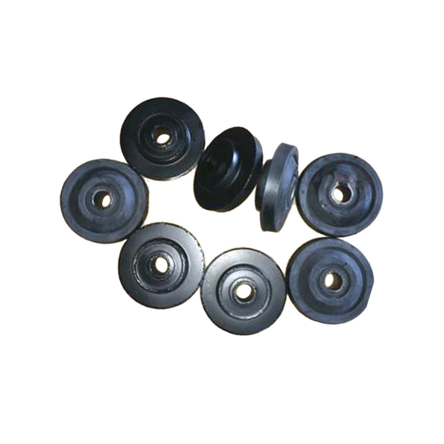 Amortiguador de goma para montaje del motor, 8 unidades, compatible con excavadora Caterpillar CAT E320 E200B