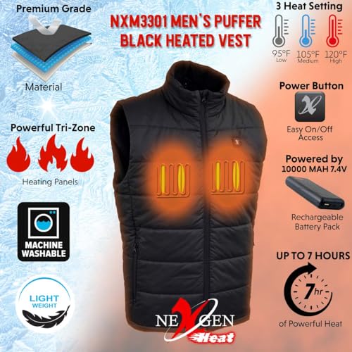 Image of Nexgen Heat Men's Nxm3301set-black-4x