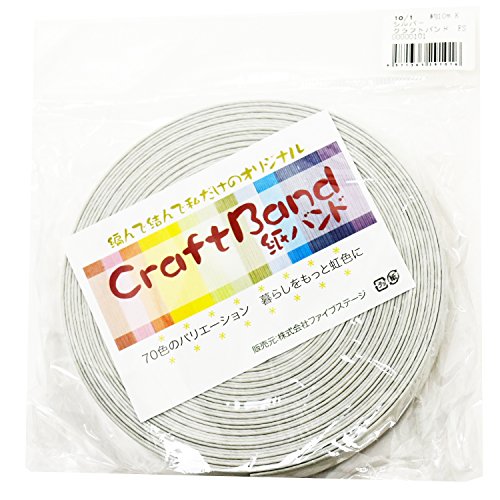紺屋商事 10 /1 クラフトバンド シルバー 10m RAP00000101
