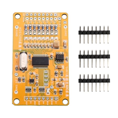 Módulo ADS1256 conversor analógico digital de 24 bits y adquisición de datos ADC8