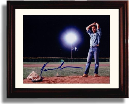 Framed Kevin Costner Autograph Replica Print - Field of Dreams