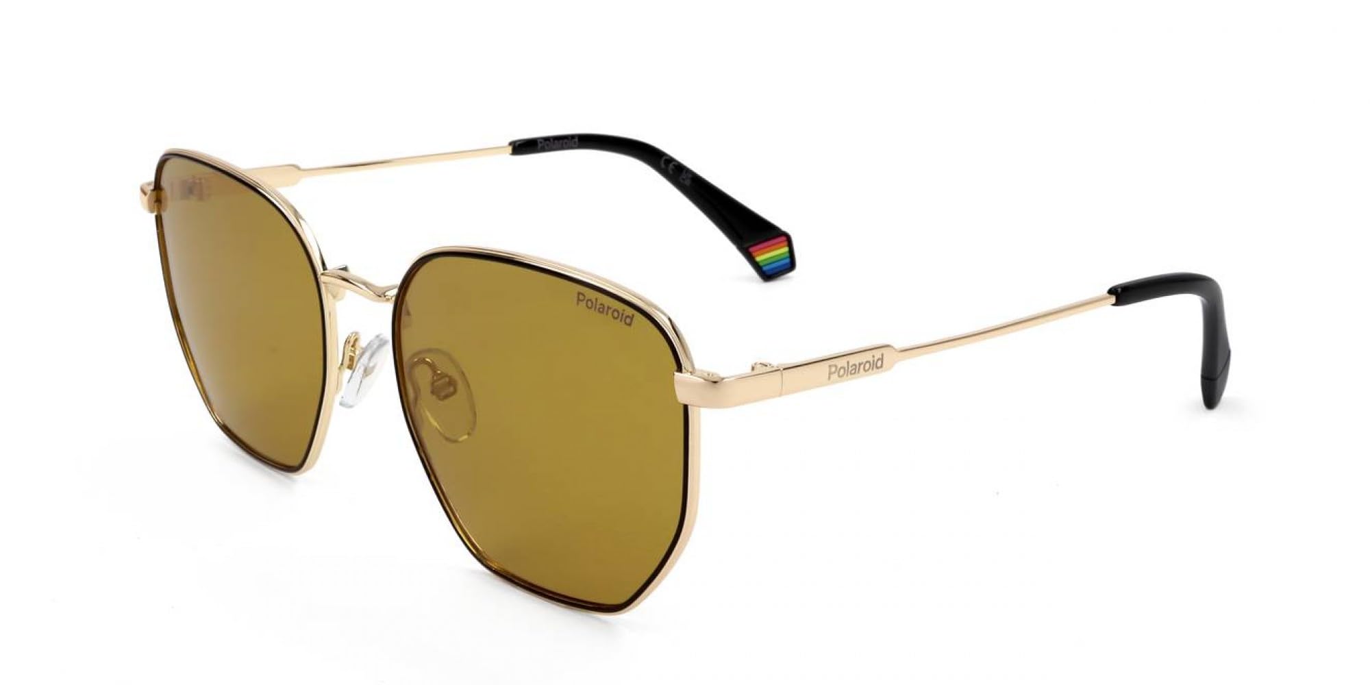 POLAROID PLD 6214/S/X Sunglasses, Gold/Yellow, 56 Unisex, Gold/Yellow, 56