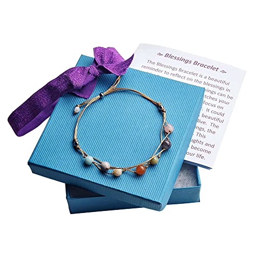 Blessing Bracelet with a Heart Warming Inspirational Card Presented in a Gorgeous...