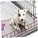 CVUTOVO 100Pcs Disposable Pet Cage Cleaning Pads Leakproof Animal Cage Bottom Film Reliable Dog Pee Pads for Simplifying Pet Cage Maintenance