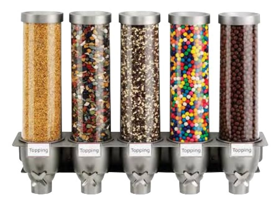 Amazon.com: Rosseto EZ527 5-Container Ice Cream Topping