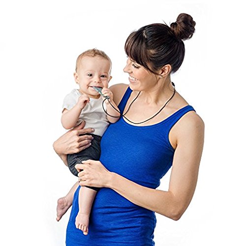 Image of Sensory Chew Necklaces for Kid 3+,Adult Fidget Necklace,Chewlery Feather | Update Teething Chewing Pendant BPA-free,2 Pack