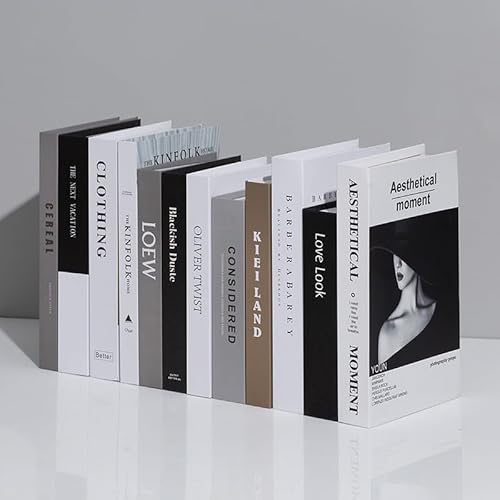 Decorative Fashion Books for Coffee Table – Set of 3