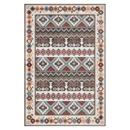 Carpette tapis de bain enfant multi-taille lavable pour chambre rétro - 2