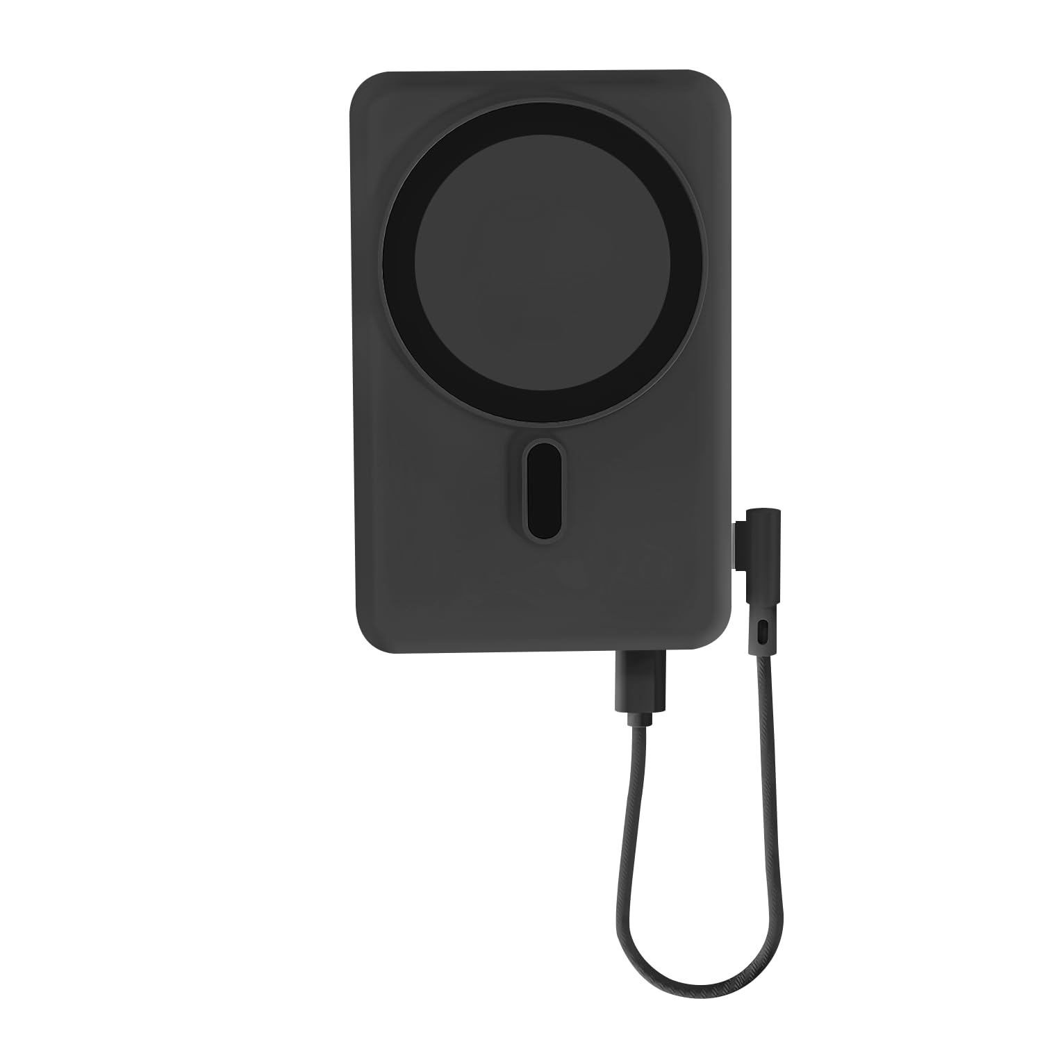 POWERUP by GRIPP MagConnect Plus Digital 10000mAh Wireless Power Bank Compatible with Mag-Safe, 15W Wireless & 22.5W Wired Charging, Dual Type C & USB-A Output for iPhones, Samsung & More - Black-image-34