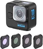Vista 2 de Filtro CPL MCUV ND 8 16 32 Filtros de lente Lente de inicio para GoPro Hero Negro 11 Mini Cámara Accesorios (ND32)