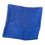 KULT Premium Auto Trockentuch S 1.700 GSM 40x40cm blau I saugstärkstes & hochwertigstes Trockentuch I fusselfrei, weiche Fasern, kratzerfrei, mit Tasche