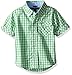 Tommy Hilfiger Baby Boys' Baxter Short Sleeve Yarn Dyed Poplin Woven Shirt