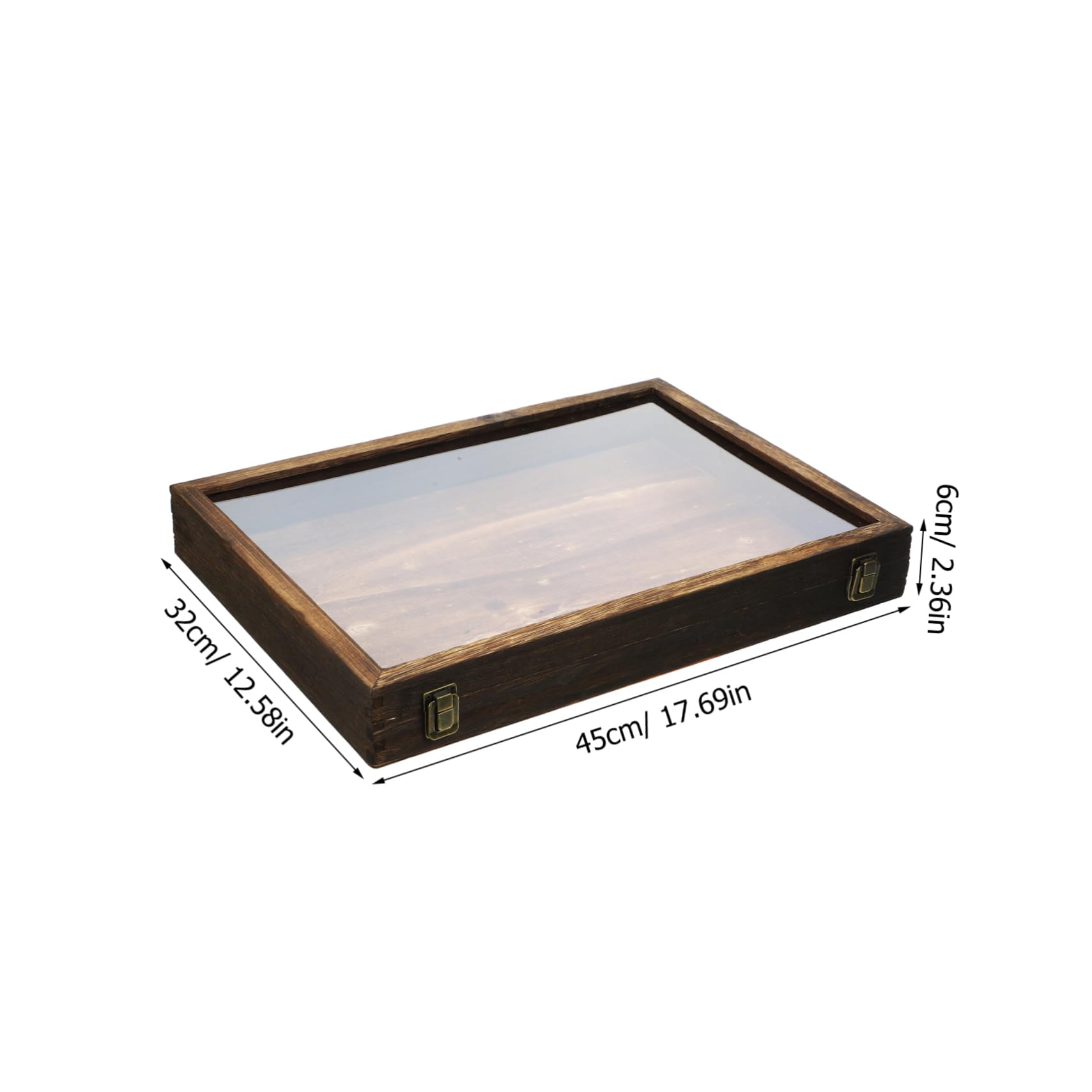SOLUSTRE Insect Display Case Box for Butterfly Specimens Vintage Holder Lid for Wall-mountable Multi-Functional Storage for Crafts and Jewelry