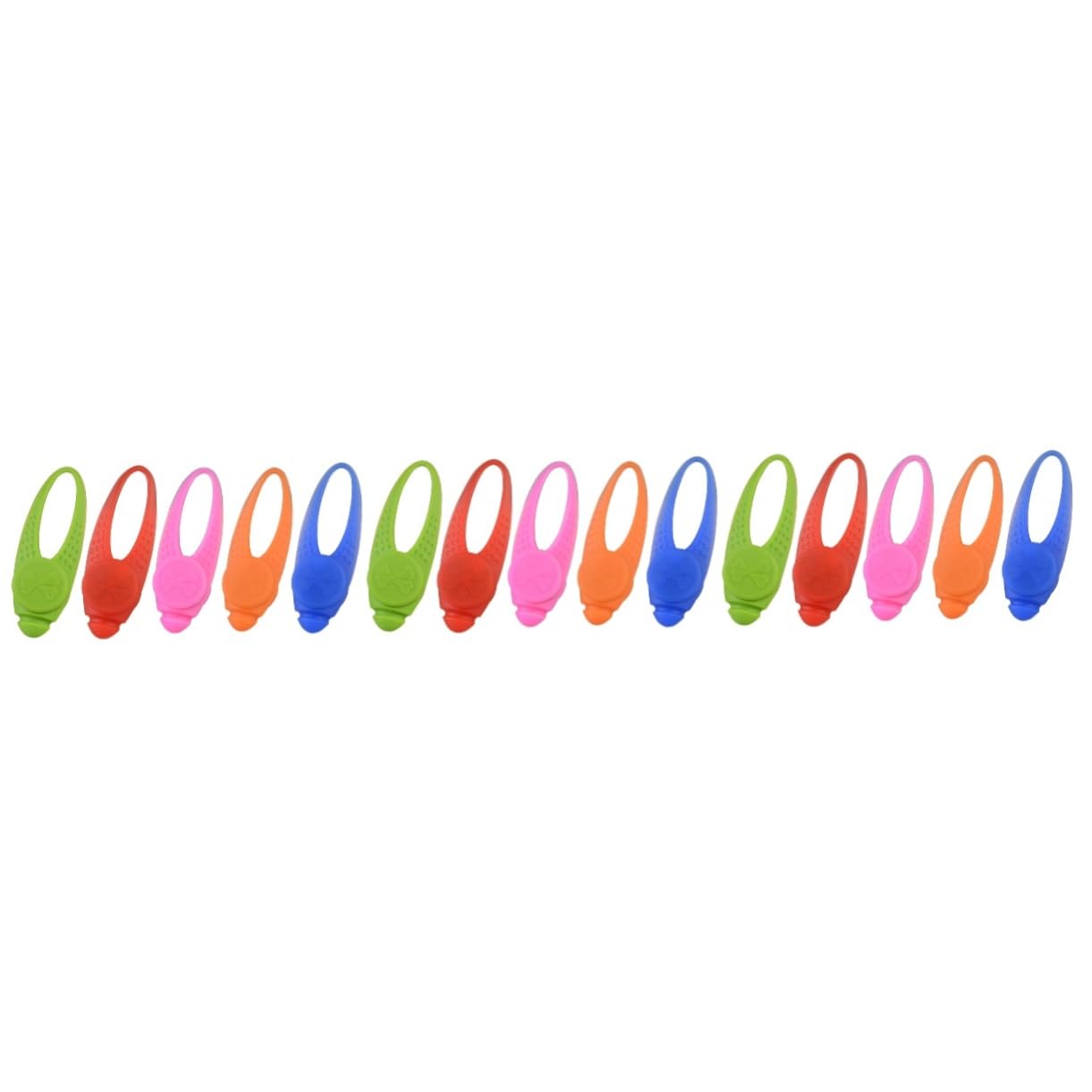 COLLBATH 3 Packs Pendentif De Reconnaissance De Nuit De Chien Collier LED pour Animaux De Compagnie Clip De Collier Lumineux pour Chien Colliers LED pour Chiens Veilleuse Chien