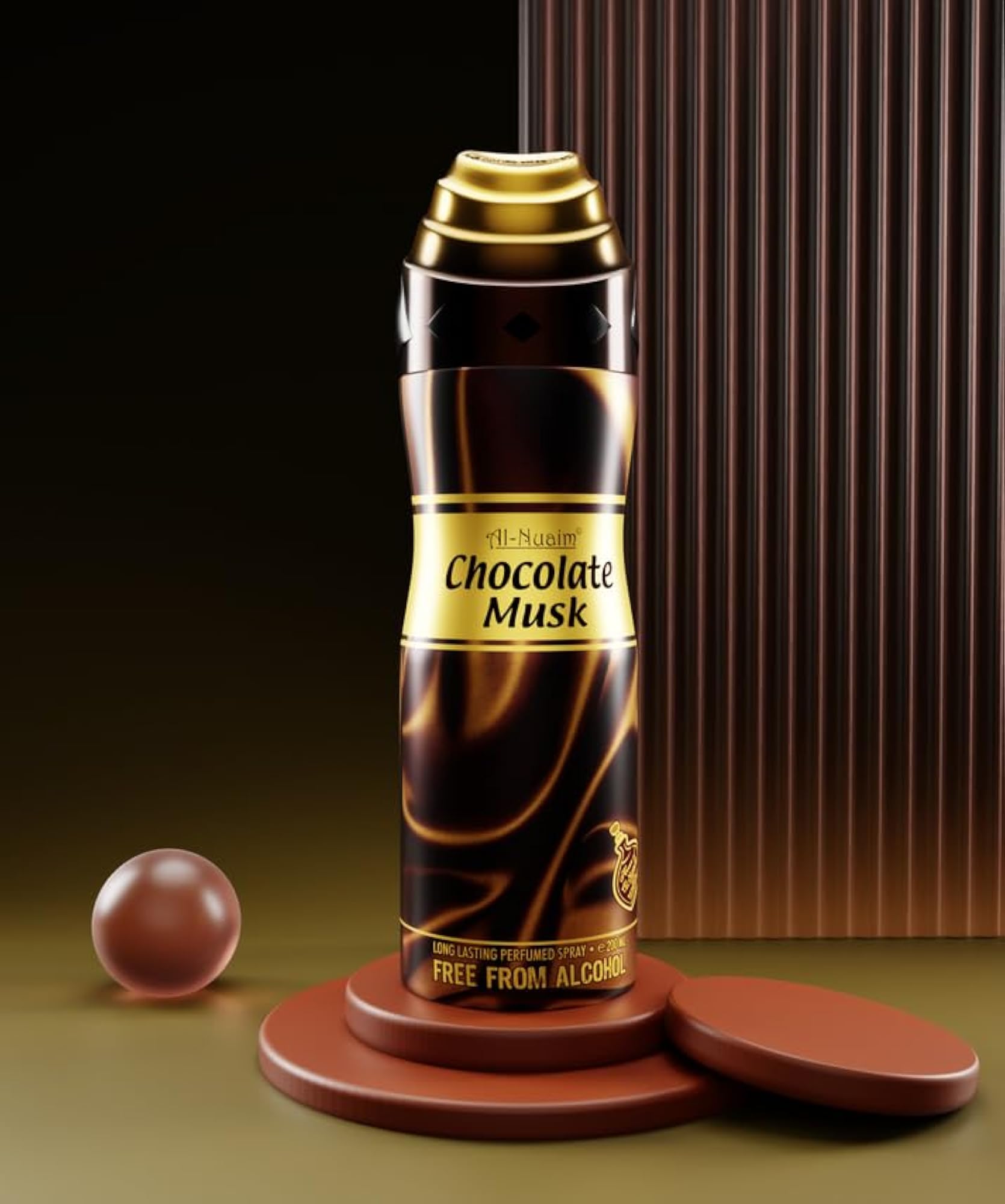 Chocolate Musk Deodorant Spray, Long Lasting Fragrance
