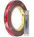 Price comparison product image CANOPUS Double Sided Tape Heavy Duty, Tape (10mm x 4.5m) Waterproof Automotive Acrylic Foam Tape, Ideal for LED Strips, Indoor & Outdoor use