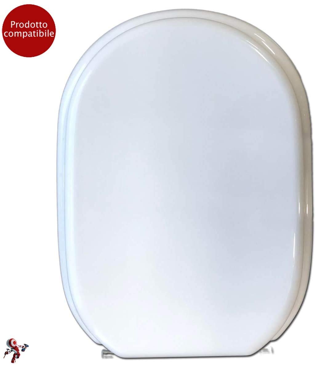 COPRIWATER COPRIVASO TAVOLETTA SEDILE WC PER CESAME VASO BELLE EPOQUE BIANCO | PER CESAME VASO BELLE EPOQUE BIANCO