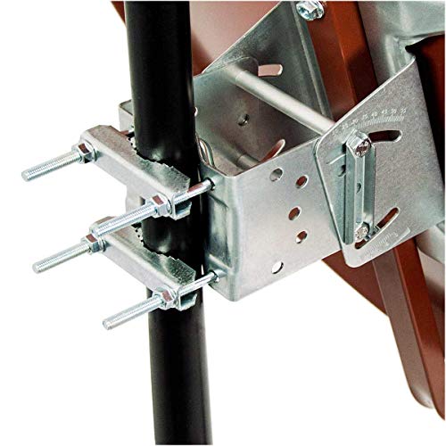 Satellitenschüssel 100 cm Premium X PXS100 mit LNB-Tragarm und Masthalterung
