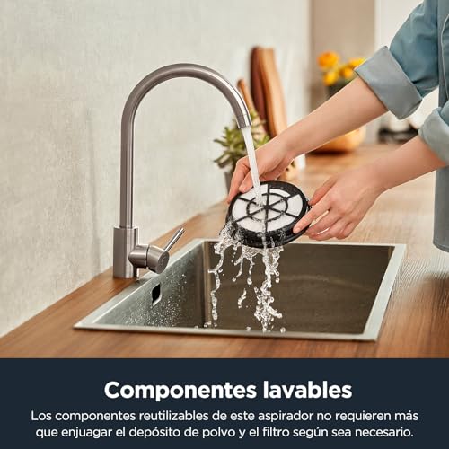 Variante de EUREKA aspiradora con cable WhirlWind sin bolsa 1,5L Azul 700W